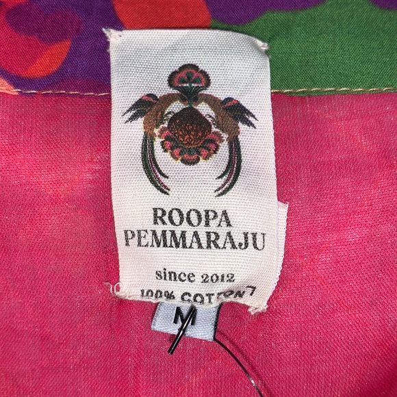 Anthro Roopa Pemmaraju Floral Midi Dress - Picture 7 of 10